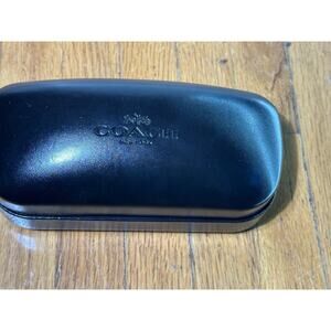 Authentic Coach New York Black Hard Eyeglasses Sunglasses Case Replacement